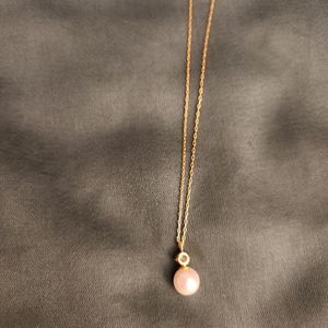 KATE SPADE CREAMMULTI PEARL MINI PENDANT